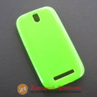 HTC Desire SV T326e чехол Cover салатовый