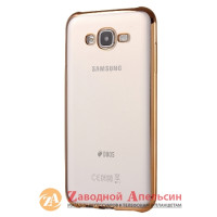 Samsung J5 J500 чехол Electroplating gold