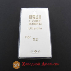 Nokia X2 rm-1013 ультратонкий чохол (прозорий)