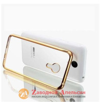 Meizu M2 чехол Electroplating Gold