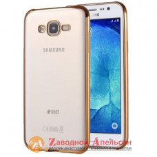 Samsung J7 J700 J701 чехол Electroplating gold