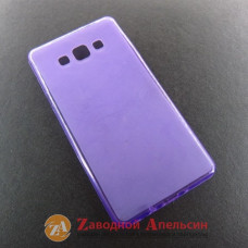 Samsung A7 A700 чохол сліліконовий Cover purple