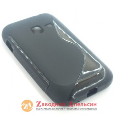 Samsung S6802 Ace Duos чохол + плівка Cover black
