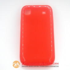 Samsung i9003 SL чохол плівка Cover red