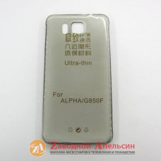 Samsung G850 Alpha Силіконовий чохол (сірий)
