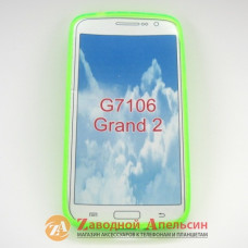 Samsung G7102 Grand 2 чохол накладка салатовий