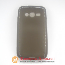 Samsung G313 Ace4 чохол + плівка Cover gray
