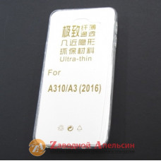 Samsung A3 A310 2016 ультратонкий чохол clear