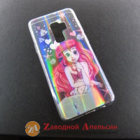 Samsung G965 S9 plus чохол малюнок Лазер Mermaid