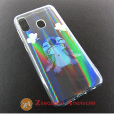 Samsung A30 A305 A20 A205 чохол малюнок Лазер Stitch
