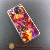 Samsung J6 J600 A6 A600 чохол малюнок мармур