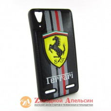 Lenovo A6000 K3 A6010 чохол шкіра Ferrari