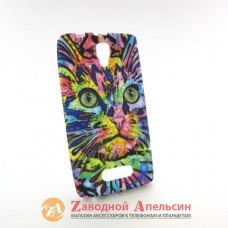 Lenovo A2010 чохол малюнок KMT кіт