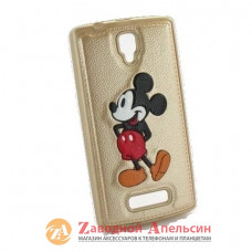 Lenovo A2010 чохол шкіра Міккі Маус
