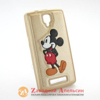 Lenovo A1000 чохол шкіра Міккі Маус