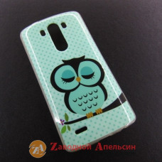 LG G3 D855 чохол малюнок сова the owl