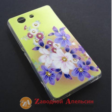 Sony Xperia Z3 mini D5802 чохол стрази