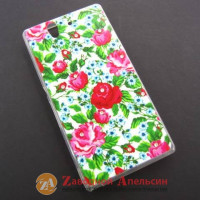Sony Xperia Z L36h C6602 чехол стразы