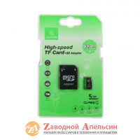 Карта пам'яті USAMS micro SD 32Cb class 10 ZB118TF01