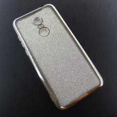 Xiaomi Redmi 5 plus 5+ чохол блискітки Electroplating срібло