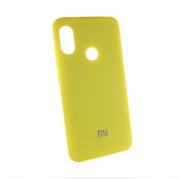 Xiaomi Redmi 6 pro Mi A2 lite чохол жовтий Silicone Cover yellow