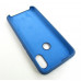 Xiaomi Redmi Note 6 pro чехол синий Silicone Cover navy