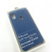 Xiaomi Redmi Note 6 pro чехол синий Silicone Cover navy
