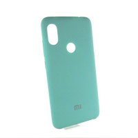 Xiaomi Redmi Note 6 pro чехол мятный Silicone Cover mint
