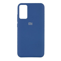 Xiaomi Redmi Note 10 pro чехол синий Silicone Cover navy
