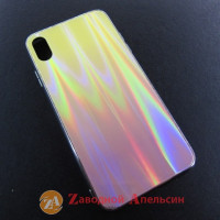 iPhone XS Max яскравий чохол Aurora laser led