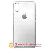 iPhone XS Max матовый чехол Electroplate ivory