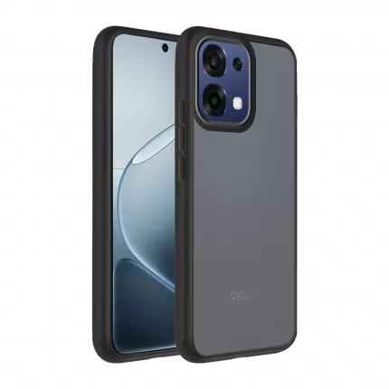 Oppo A6 Pro 5G Чохол матовий TPU+PC (чорний)