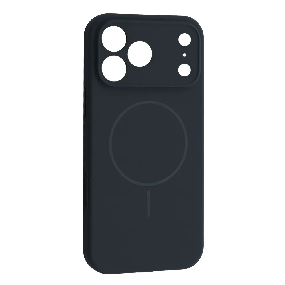 iPhone 17 Pro Чохол силіконовий Захист камери (синій)