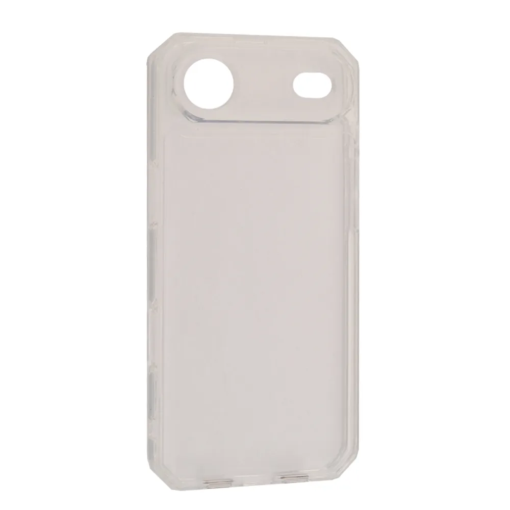 Iphone 17 Air Прозорий чохол Захист камери (TPU+PC)