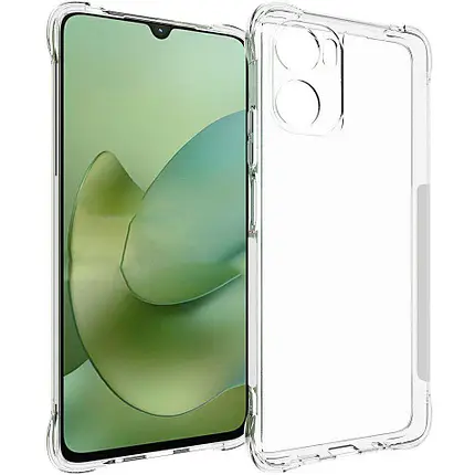 Motorola Moto G06 Прозорий чохол Захист камери (кути)