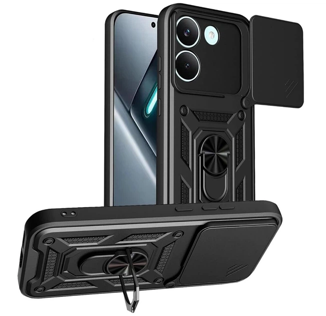 Xiaomi Poco X8 Pro 5G Чохол протиударний Шторка + кільце