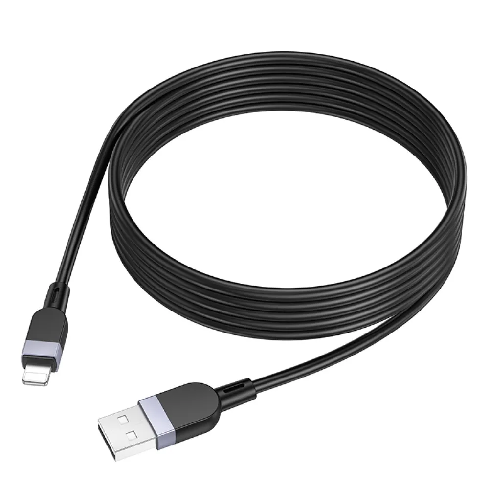 USB lightning iPhone кабель 2A 3m триметровий (hoco)