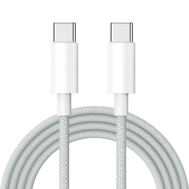 PD кабель Type-C Type-C 1m 60W Thunderbolt (тканинний)